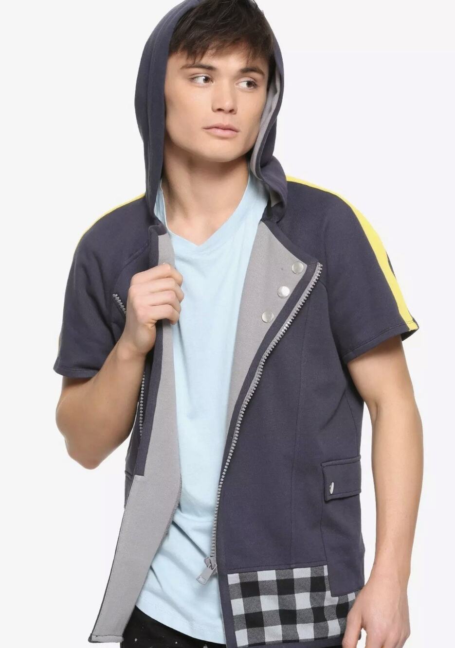 Disney Kingdom Hearts III Riku Hoodie Cosplay Gamer Men's Sweatshirt M HTF
